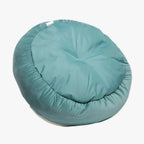 panier-pour-chien-semi-ferme-orthopedique-vert-dessous