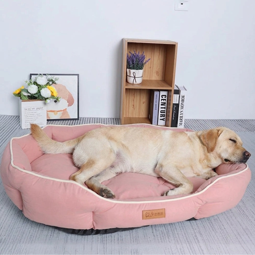 panier-pour-grand-chien-rembourre-avec-rebords-rose-situation-2