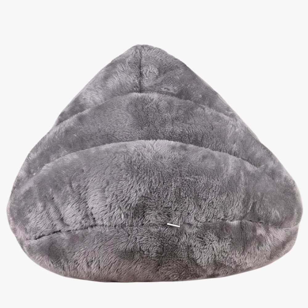 panier-pour-petit-chien-chausson-moelleux-gris-dos