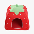 panier-pour-petit-chien-en-forme-de-fraise-rouge-dessus