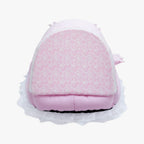 panier-pour-petit-chien-rose-a-dentelle-dos
