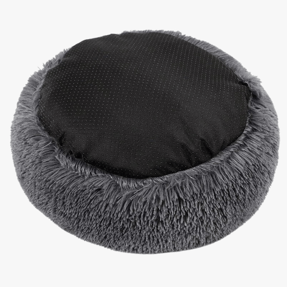 Panier pour Chien Rond Moelleux en Fourrure