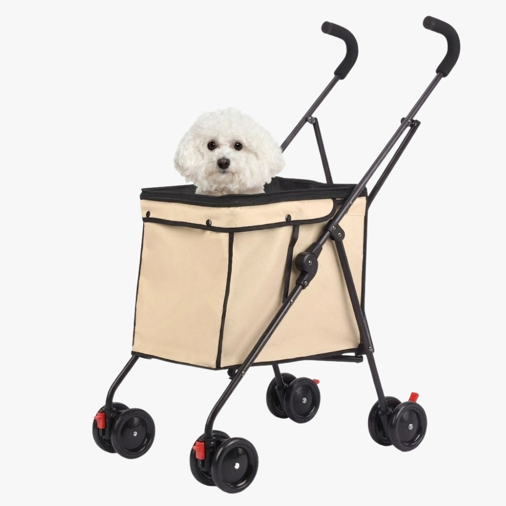 poussette-pour-chien-15-kg-beige-2