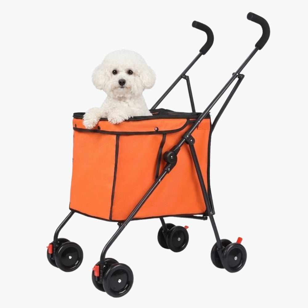 poussette-pour-chien-15-kg-orange-2
