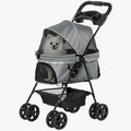 poussette-pour-chien-grise