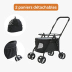poussette-pour-petit-chien-pliable-deux-etages-bleu-paniers-detachables