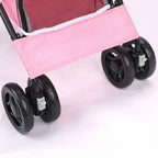 poussette-pour-petit-chien-pliable-rose-closeup
