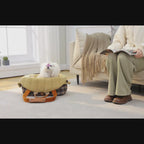 sac-a-main-de-transport-pour-petit-chien-a-carreaux-et-fourrure-video