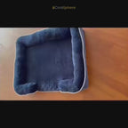 panier-pour-chien-orthopedique-rectangulaire-dehoussable-avec-rebords-video