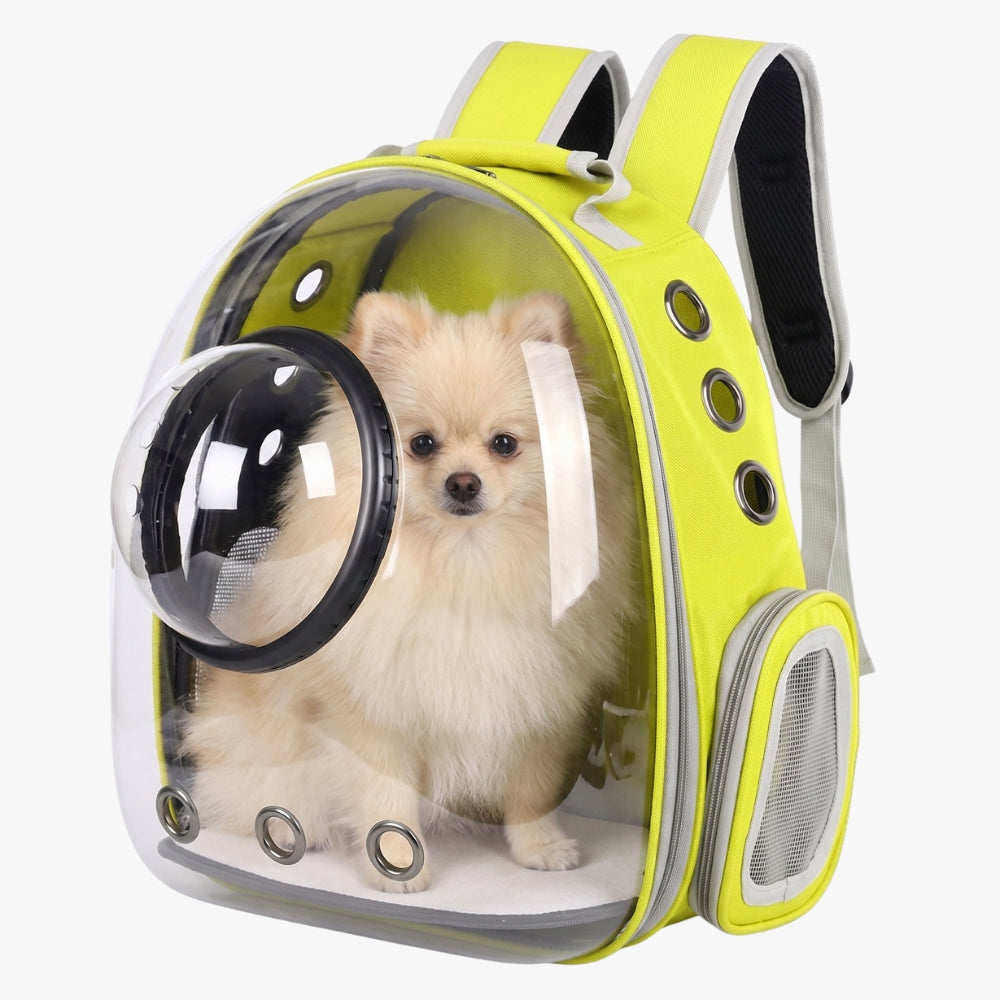 sac-a-dos-de-transport-pour-chien-transparent-jaune