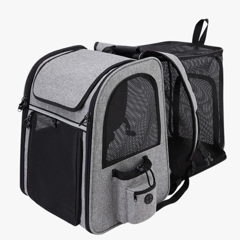 sac-a-dos-pour-petit-chien-convertible-lit-moustiquaire-angle-deplie