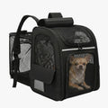 sac-a-dos-pour-petit-chien-convertible-lit-moustiquaire-noir