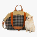 sac-a-main-de-transport-pour-petit-chien-a-carreaux-et-fourrure