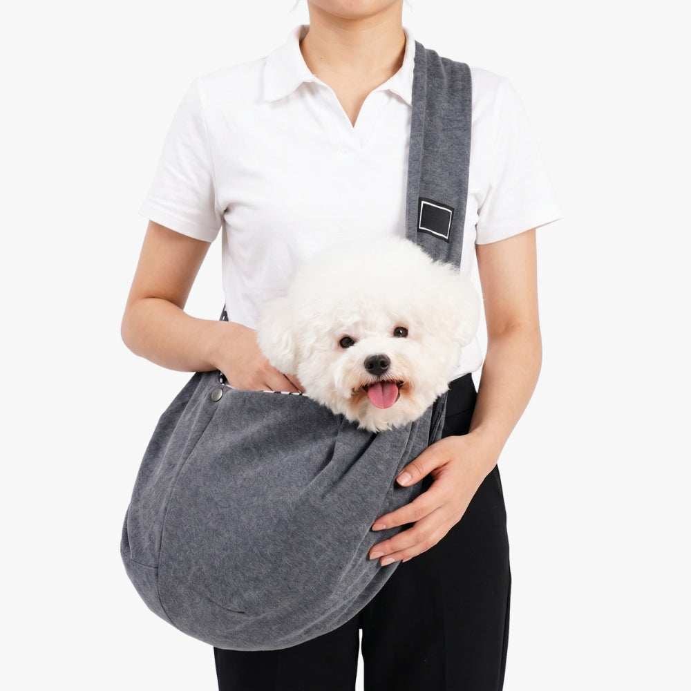 sac-de-transport-bandouliere-pour-chien-souple-10-kg-gris-fonce