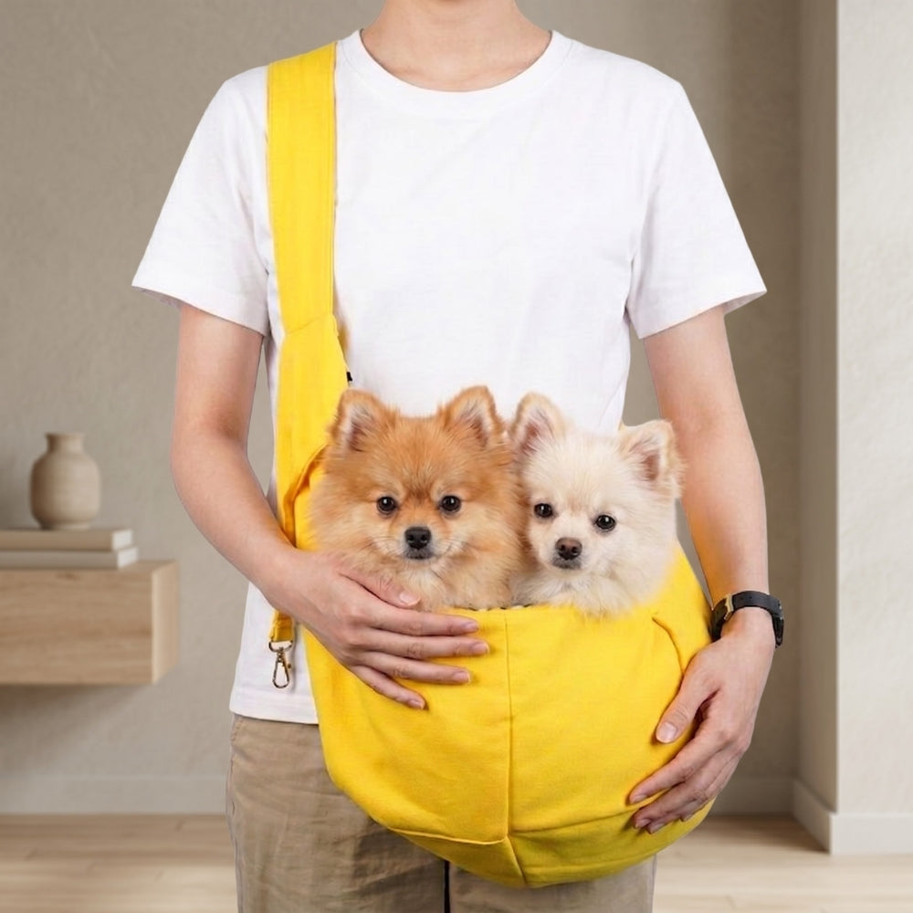 sac-de-transport-bandouliere-pour-chien-souple-10-kg-jaune-situation