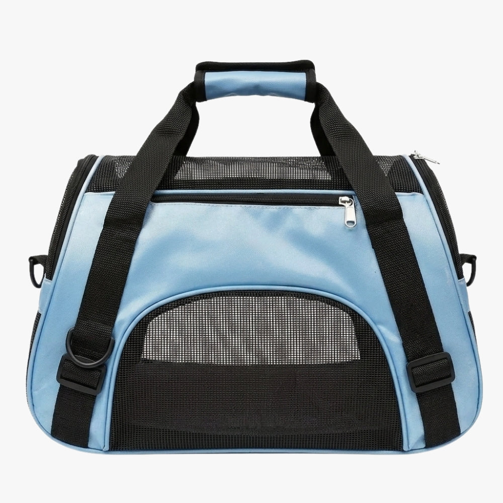 sac-de-transport-pour-petit-chien-respirant-bleu-face