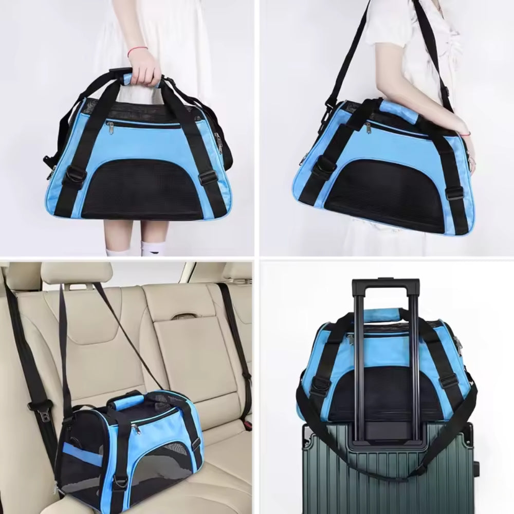 sac-de-transport-pour-petit-chien-respirant-rose-utilisation