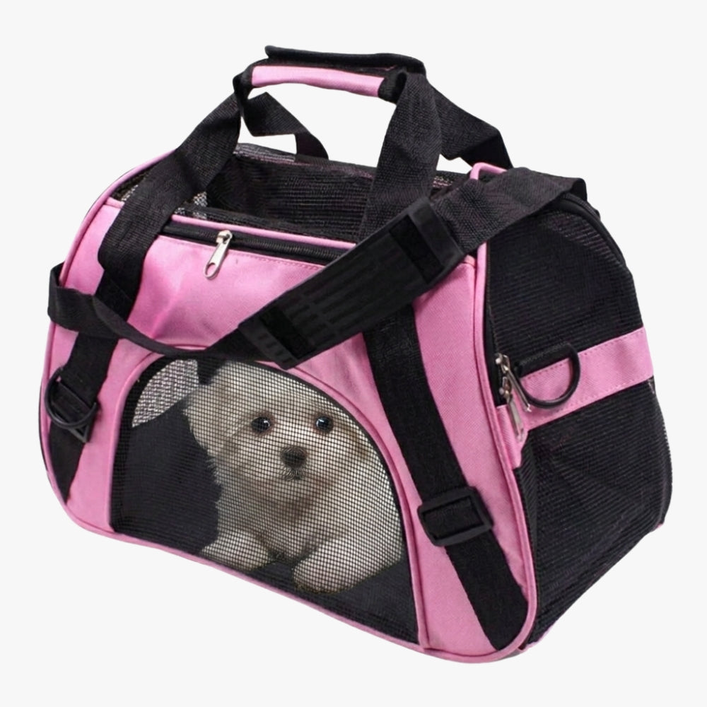 sac-de-transport-pour-petit-chien-respirant-rose