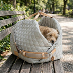 sac-main-pour-chien-impermeable-banc