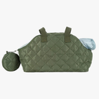 sac-main-pour-petit-chien-vert-militaire-matelasse