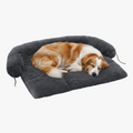 tapis-pour-chien-doux-noir-avec-rebord-sol