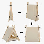 tente-interieur-pour-chien-beige-pliable