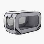 tente-pour-chien-pliable-rectangulaire-gris
